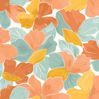Papel tapiz Flower Power 101887023