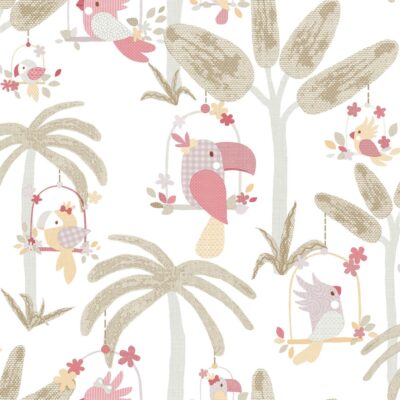 Papel Tapiz Infantil Tapiz Mondo Baby 13002