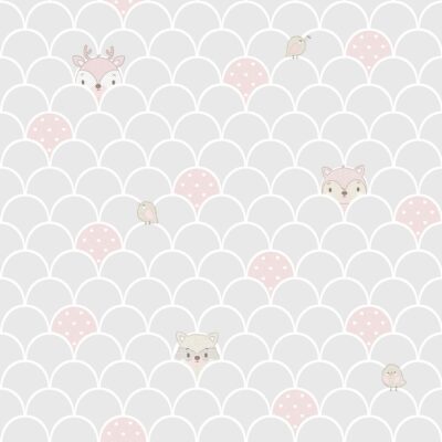 Papel Tapiz Infantil Tapiz Mondo Baby 13018