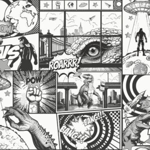 Papel tapiz infantil Adventure Awaits 14075